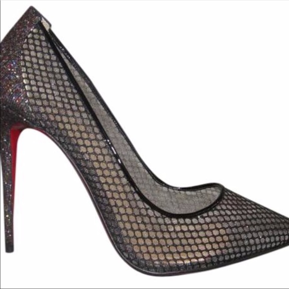 Christian Louboutin FOLLIES Fishnet. - Picture 3 of 7